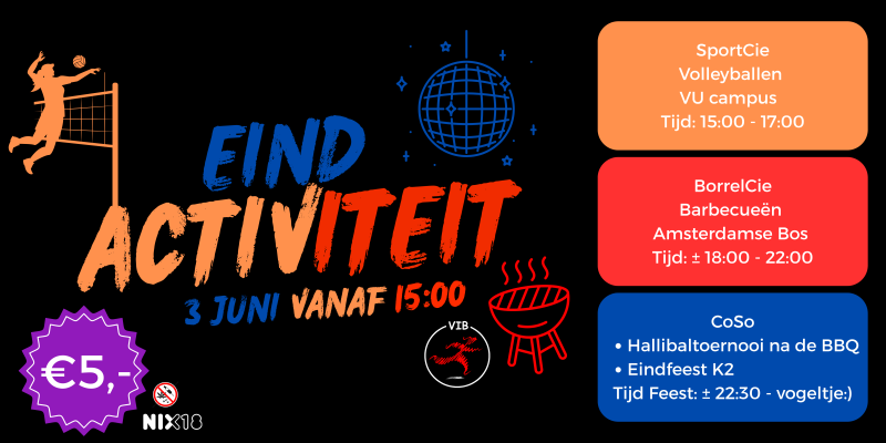 Eindactiviteit- hele dag 