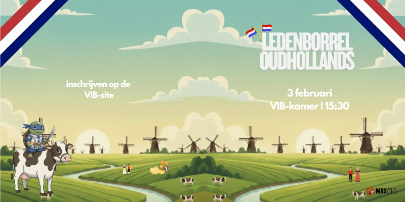Ledenborrel Februari